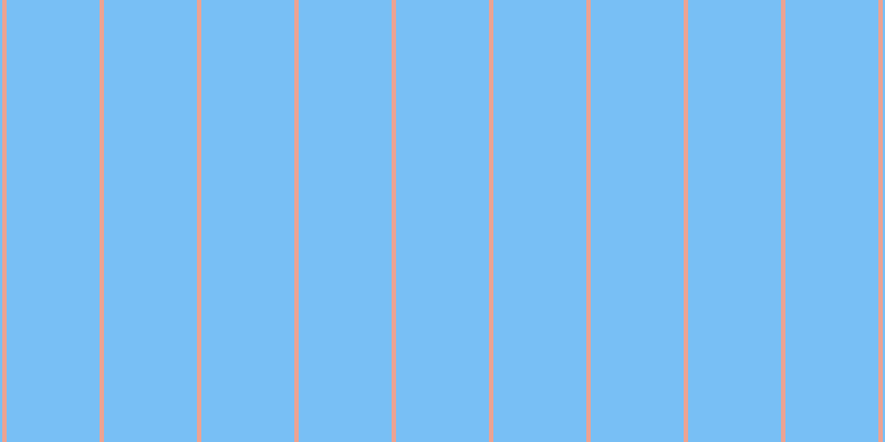 #4eacf3 (75%), #eba393 vertical lines, four pixels wide, eighty-four pixels apart