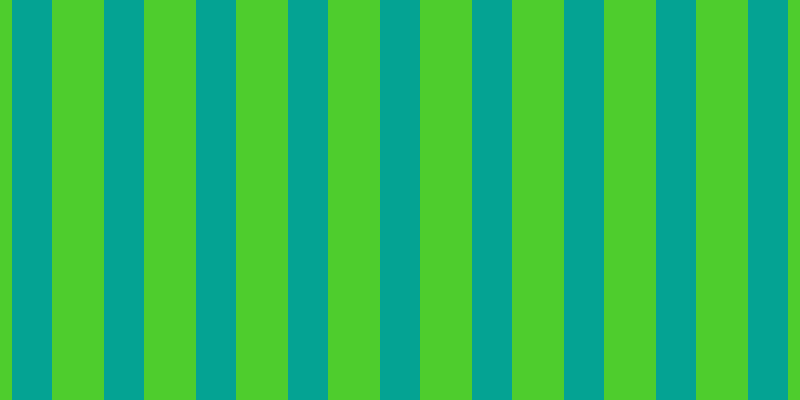#4ecd2d, #04a393 vertical lines, forty pixels wide, fifty-two pixels apart