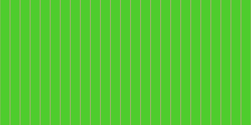 #4ecd2d, #caa393 vertical lines, two pixels wide, thirty pixels apart