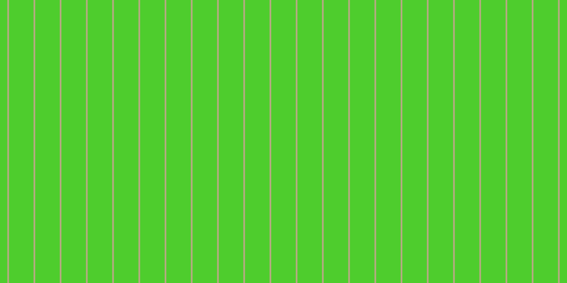#4ecd2d, #caa393 vertical lines, two pixels wide, thirty-five pixels apart