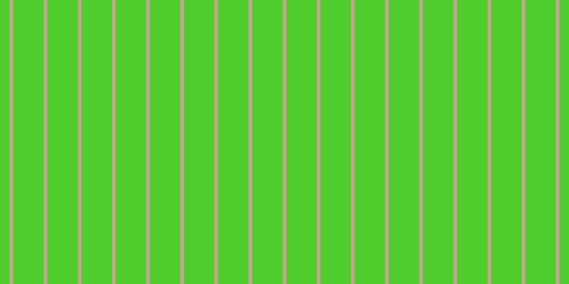 #4ecd2d, #caa393 vertical lines, five pixels wide, forty-three pixels apart