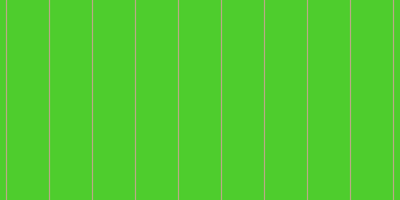 #4ecd2d, #caa393 vertical lines, two pixels wide, eighty-four pixels apart