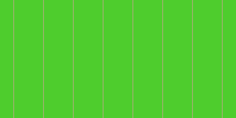 #4ecd2d, #caa393 vertical lines, two pixels wide, ninety-nine pixels apart