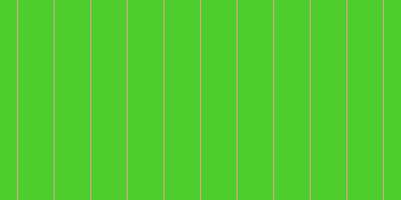 #4ecd2d, #eba393 vertical lines, two pixels wide, seventy-one pixels apart