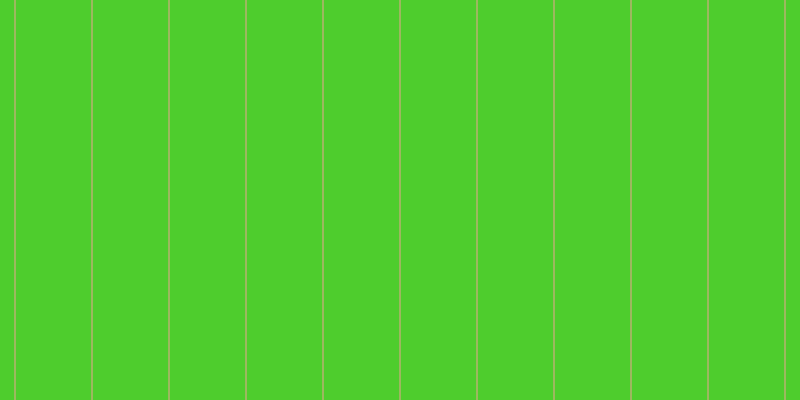 #4ecd2d, #eba393 vertical lines, one pixels wide, seventy-six pixels apart