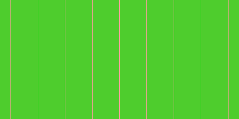 #4ecd2d, #eba393 vertical lines, two pixels wide, eighty-nine pixels apart