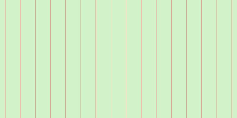 #4ecd2d (25%), #eba393 vertical lines, two pixels wide, forty-nine pixels apart