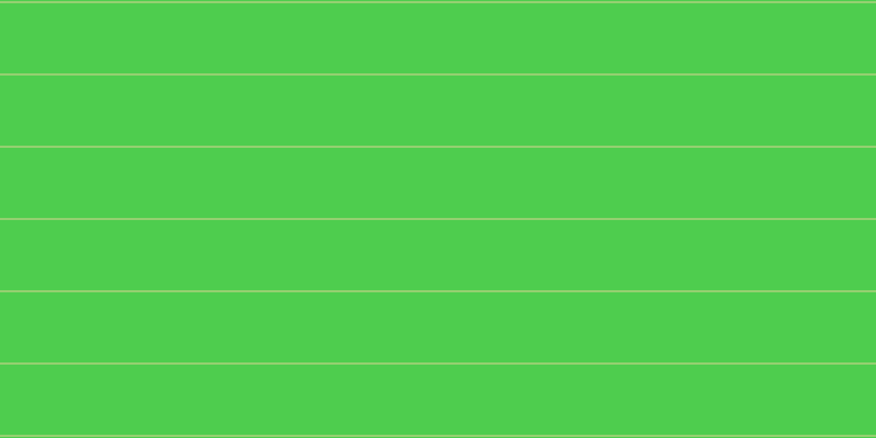 #4ecd4e, #dbd393 horizontal lines, one pixels wide, sixty-five pixels apart
