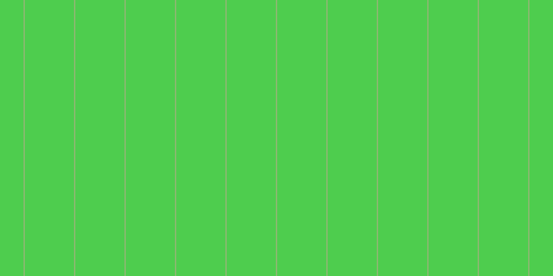 #4ecd4e, #caa393 vertical lines, one pixels wide, seventy-two pixels apart