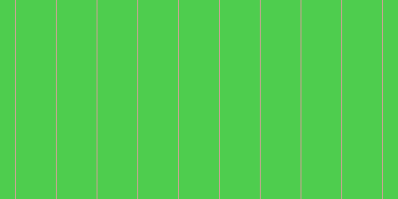 #4ecd4e, #caa393 vertical lines, two pixels wide, eighty pixels apart