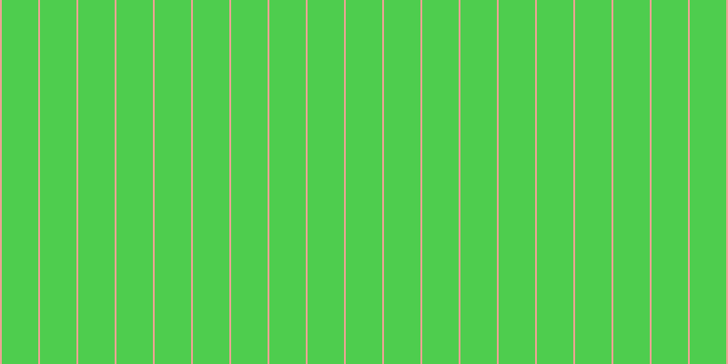 #4ecd4e, #eba393 vertical lines, two pixels wide, forty pixels apart