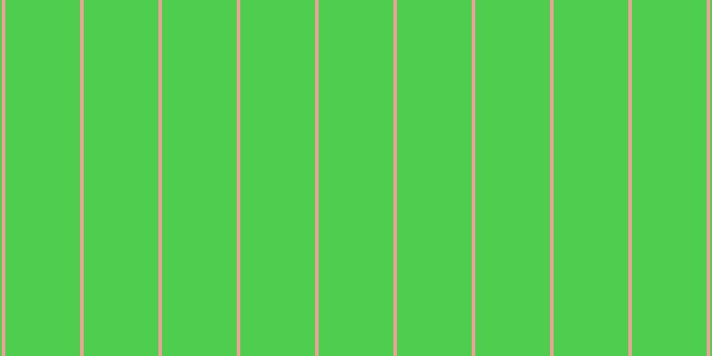 #4ecd4e, #eba393 vertical lines, four pixels wide, eighty-four pixels apart