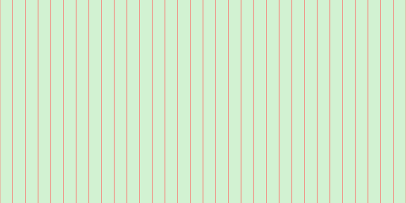 #4ecd4e (25%), #eba393 vertical lines, two pixels wide, twenty-three pixels apart