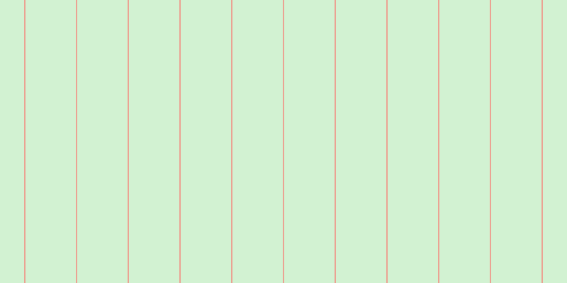 #4ecd4e (25%), #eba393 vertical lines, two pixels wide, seventy-one pixels apart