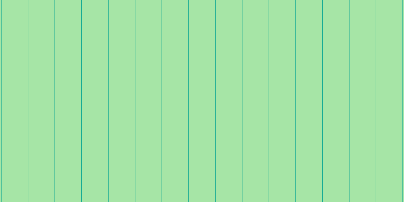 #4ecd4e (50%), #04a393 vertical lines, one pixels wide, fifty-two pixels apart