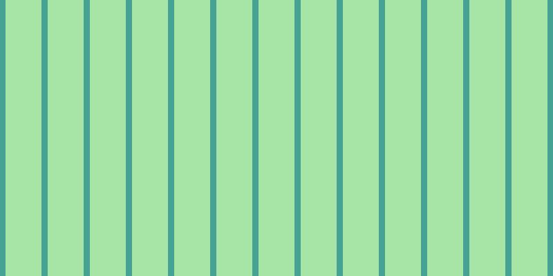 #4ecd4e (50%), #46a393 vertical lines, nine pixels wide, fifty-two pixels apart