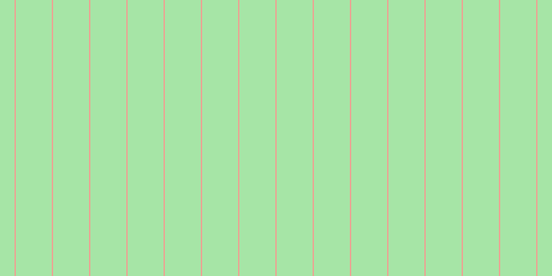 #4ecd4e (50%), #eba393 vertical lines, two pixels wide, fifty-two pixels apart