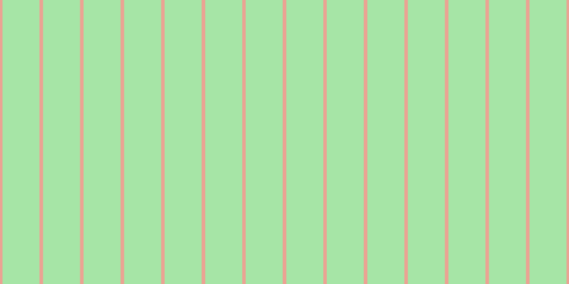 #4ecd4e (50%), #eba393 vertical lines, five pixels wide, fifty-two pixels apart