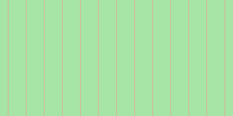 #4ecd4e (50%), #eba393 vertical lines, two pixels wide, sixty pixels apart