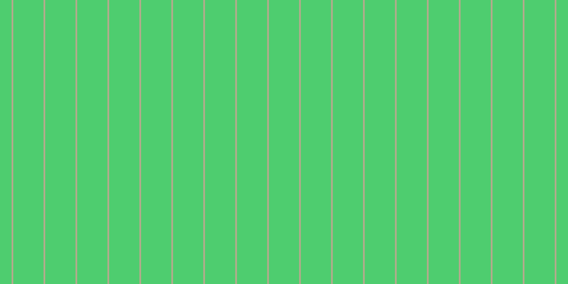 #4ecd6f, #caa393 vertical lines, two pixels wide, forty-three pixels apart