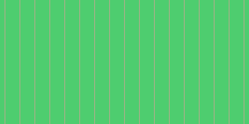 #4ecd6f, #caa393 vertical lines, two pixels wide, forty-six pixels apart
