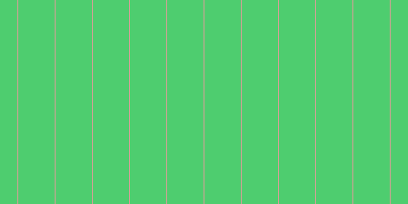 #4ecd6f, #caa393 vertical lines, two pixels wide, seventy-one pixels apart