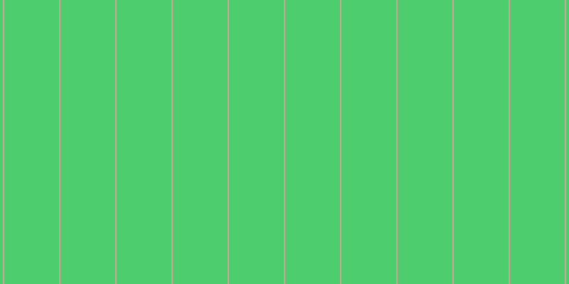 #4ecd6f, #caa393 vertical lines, two pixels wide, seventy-seven pixels apart