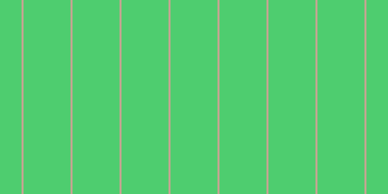 #4ecd6f, #caa393 vertical lines, four pixels wide, ninety-seven pixels apart