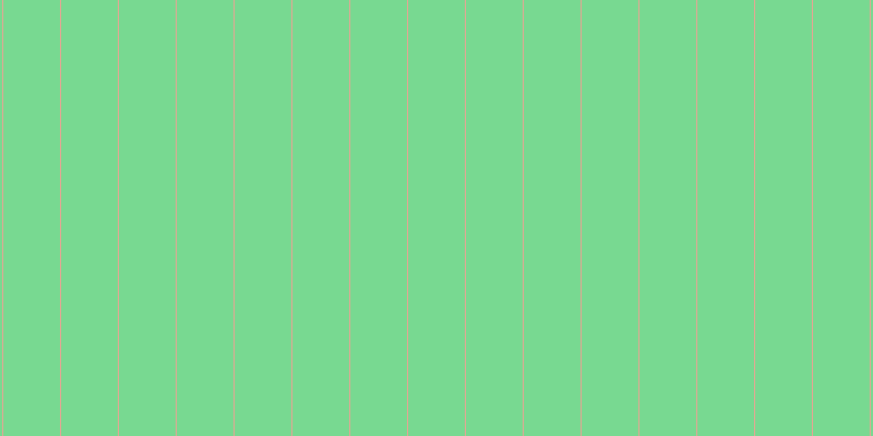 #4ecd6f (75%), #eba393 vertical lines, one pixels wide, fifty-two pixels apart