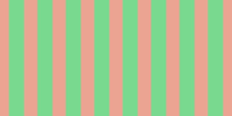 #4ecd6f (75%), #eba393 vertical lines, forty-six pixels wide, fifty-two pixels apart