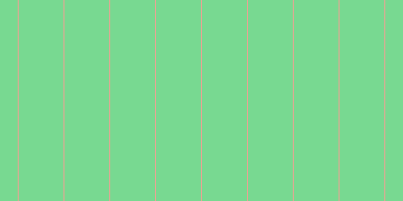 #4ecd6f (75%), #eba393 vertical lines, two pixels wide, eighty-nine pixels apart
