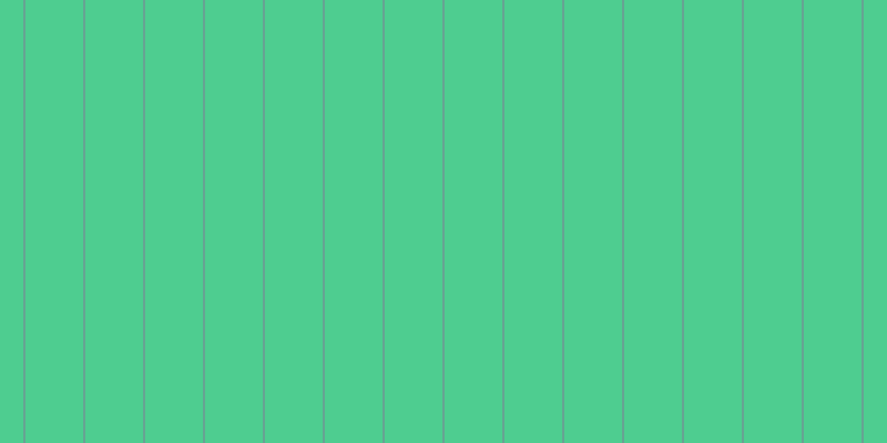 #4ecd90, #67a393 vertical lines, two pixels wide, fifty-two pixels apart