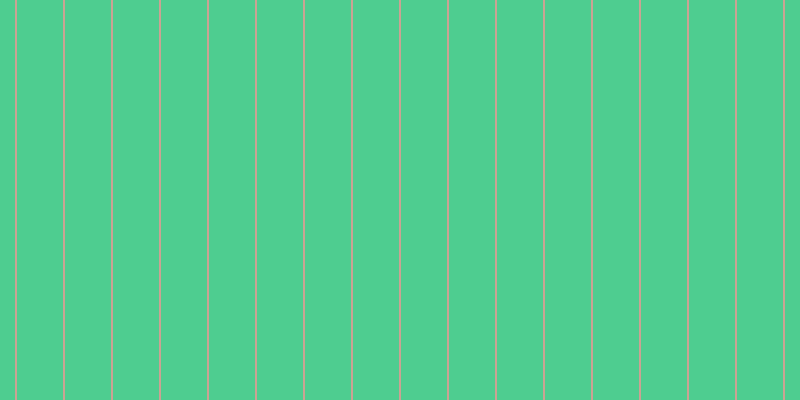 #4ecd90, #caa393 vertical lines, two pixels wide, forty-six pixels apart
