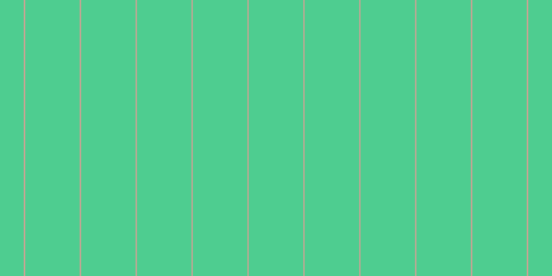 #4ecd90, #caa393 vertical lines, two pixels wide, seventy-nine pixels apart