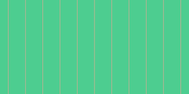 #4ecd90, #eba393 vertical lines, two pixels wide, seventy-one pixels apart