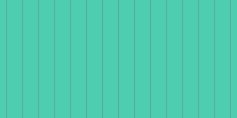 #4ecdb1, #46a393 vertical lines, two pixels wide, fifty-two pixels apart