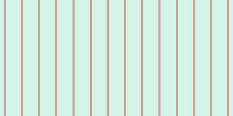 #4ecdb1 (25%), #caa393 vertical lines, seven pixels wide, fifty-two pixels apart