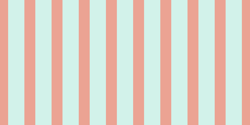 #4ecdb1 (25%), #eba393 vertical lines, thirty-five pixels wide, fifty-two pixels apart