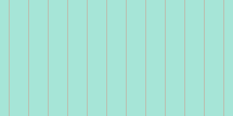 #4ecdb1 (50%), #caa393 vertical lines, two pixels wide, sixty-five pixels apart