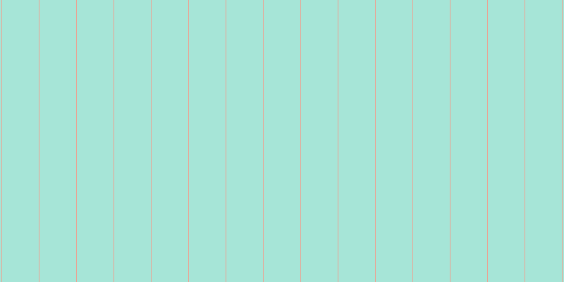 #4ecdb1 (50%), #eba393 vertical lines, one pixels wide, fifty-two pixels apart