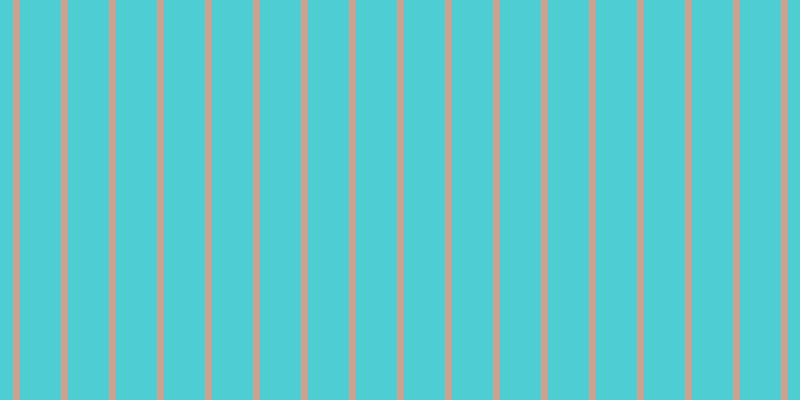 #4ecdd2, #caa393 vertical lines, seven pixels wide, forty-one pixels apart