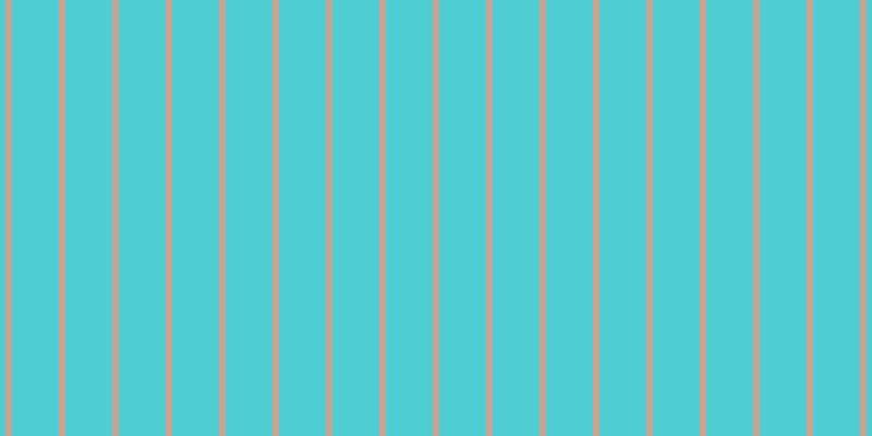 #4ecdd2, #caa393 vertical lines, six pixels wide, forty-three pixels apart
