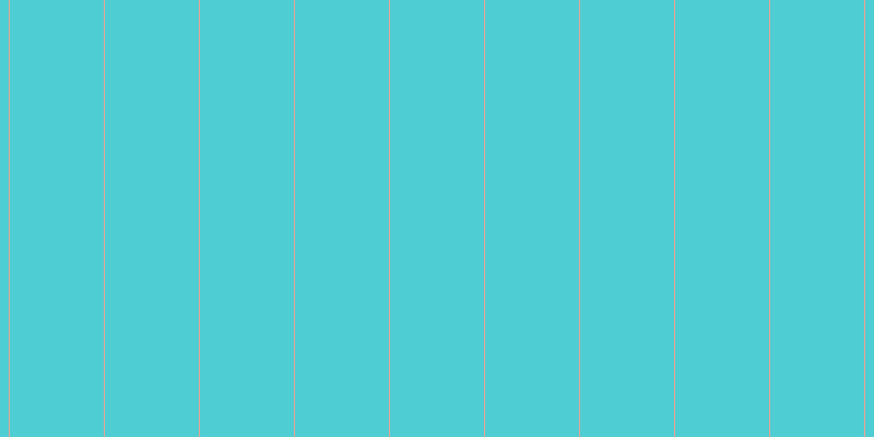 #4ecdd2, #eba393 vertical lines, one pixels wide, eighty-six pixels apart