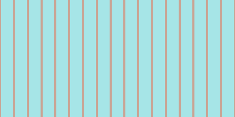 #4ecdd2 (50%), #caa393 vertical lines, seven pixels wide, forty pixels apart
