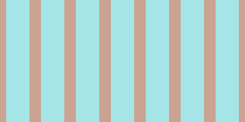 #4ecdd2 (50%), #caa393 vertical lines, thirty-eight pixels wide, seventy-six pixels apart