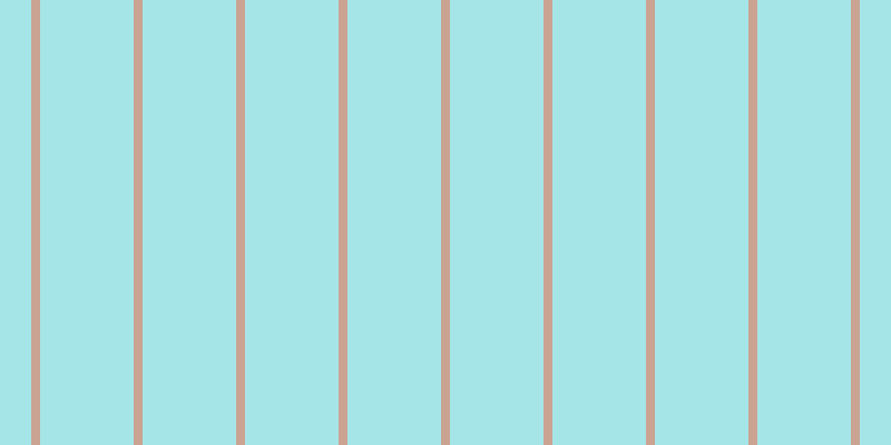 #4ecdd2 (50%), #caa393 vertical lines, eight pixels wide, eighty-four pixels apart