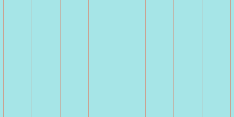 #4ecdd2 (50%), #caa393 vertical lines, two pixels wide, ninety-five pixels apart