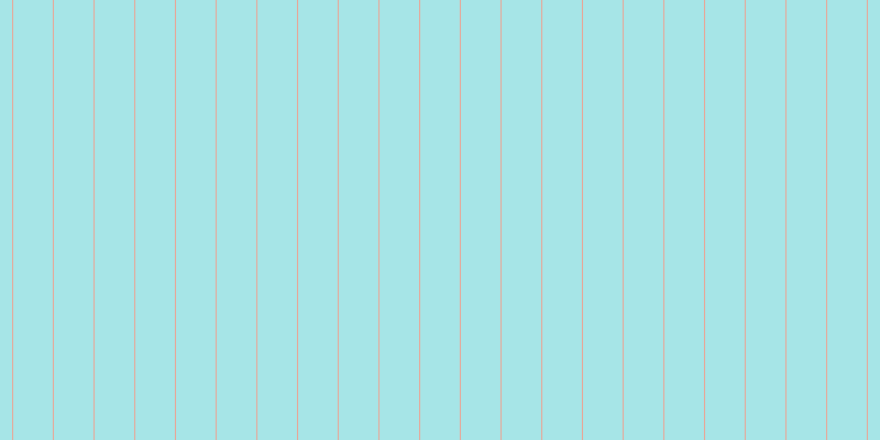#4ecdd2 (50%), #eba393 vertical lines, one pixels wide, thirty-six pixels apart