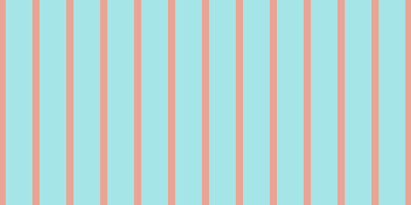 #4ecdd2 (50%), #eba393 vertical lines, fourteen pixels wide, fifty-two pixels apart