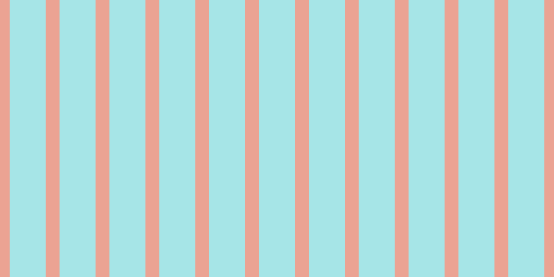 #4ecdd2 (50%), #eba393 vertical lines, twenty pixels wide, fifty-two pixels apart